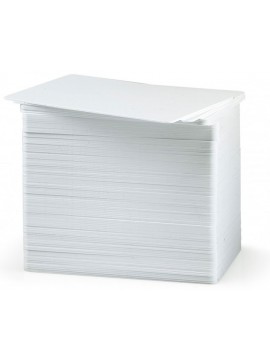 Zebracard 104523-111 CR-80 Premier Pac Blank Card, 30 mil, White (Pack of 500)